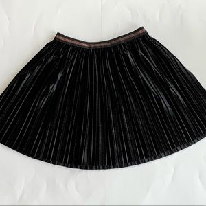 Epic Threads Girls Black Velvety Skirt